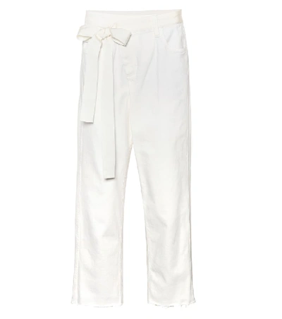 Brunello Cucinelli 九分直筒牛仔裤 In White