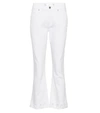 VICTORIA VICTORIA BECKHAM MINI FLARE CROPPED JEANS,P00304895