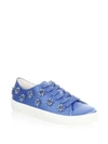 ALICE AND OLIVIA Cleo Satin Sneakers