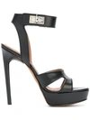 GIVENCHY SHARK LOCK SANDALS,BE300EE00C12659303