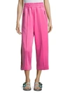 MARC JACOBS Striped Cropped Track Pants