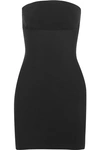 Commando Two-faced Tech Strapless Control Shapewear Slip In Black