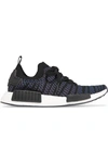ADIDAS ORIGINALS NMD R1 RUBBER-TRIMMED PRIMEKNIT SNEAKERS