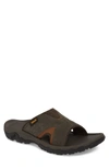 Teva Men's Katavi 2 Water-resistant Slide Sandals In Brown Suede