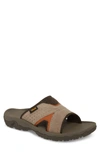 Teva Katavi 2 Slide Sandal In Walnut Suede