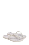Reef Escape Flip Flop In Grey Marble