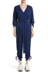 STELLA MCCARTNEY DRAWSTRING CADY JUMPSUIT,496980SJA06