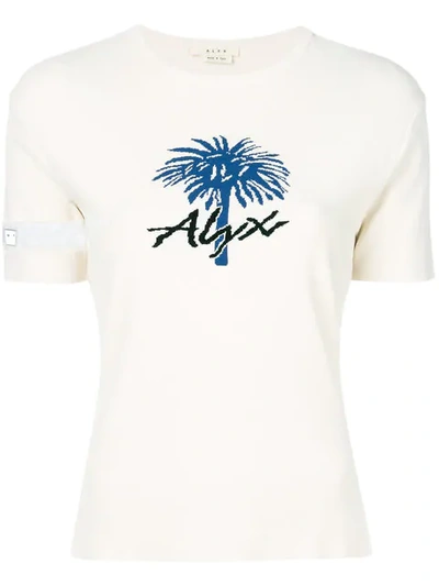 Alyx 印花t恤 In White