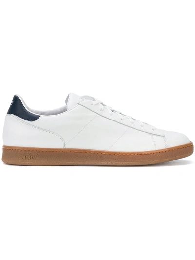 Rov Lace-up Sneakers In White