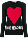 LOVE MOSCHINO heart jumper,WS1C201X070212682255