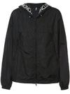 MONCLER logo-print hooded jacket,41635055415512688859