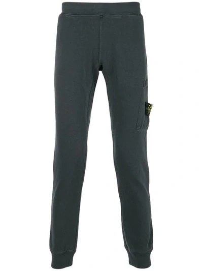 Stone Island Fitted Track Pants