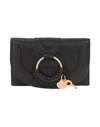 See By Chloé Hana Complete Medium Wallet Woman Wallet Black Size - Goat Skin