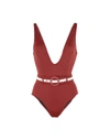 SOLID & STRIPED One-piece swimsuits,47219440BI 6