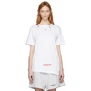 OFF-WHITE OFF-WHITE WHITE YOUTH SPLICED T-SHIRT,OMAA032S181850900110