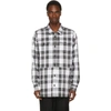 OFF-WHITE OFF-WHITE BLACK AND WHITE CHECK SHIRT,OMGA042S187890139910