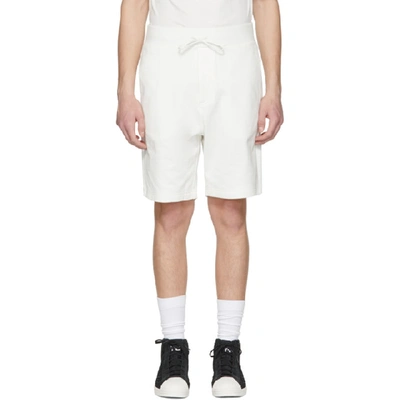 Y-3 White Cotton Shorts