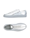 Common Projects Achilles Low Sneakers In Silver
