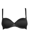 Chantelle Basic Invisible Memory Foam T-shirt Bra In Black