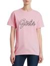 DOUBLE TROUBLE Large Letter Girls T-Shirt