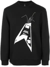 NEIL BARRETT Thunderbolt World Tour sweatshirt,PBJS330DG513S