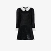 ASHISH ASHISH SEQUINNED MINI DRESS WITH CONTRASTING COLLAR AND CUFFS,D412666612