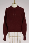 ISABEL MARANT LONNYL COTTON AND WOOL SWEATER,18PPU0667-18P034I/80BY