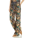 FRAME FLORAL PRINT EASY PANTS,LWWB0068