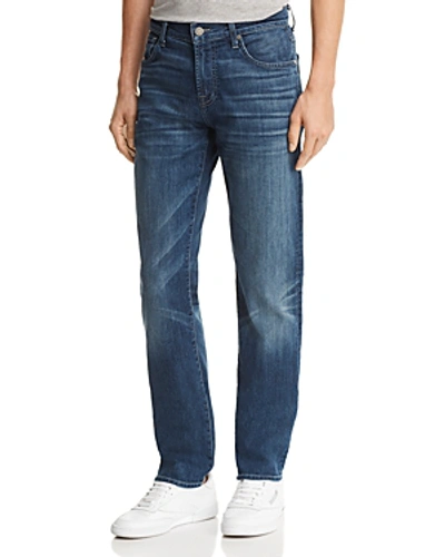 7 For All Mankind Airweft Denim Slim Fit Jeans In Amalfi Coast In Flash