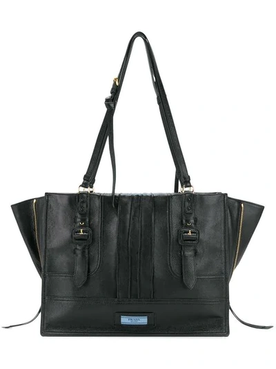 Prada Etiquette Tote Bag - Black