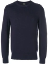 APC A.P.C. CREW NECK JUMPER - BLUE,COCJYH2371212677524