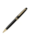 Montblanc Meisterstück Classique Resin And Gold-plated Ballpoint Pen In Gold