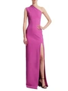 SOLACE LONDON Averie One-Shoulder Gown
