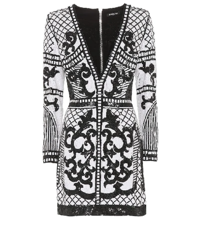 Balmain Embellished Minidress