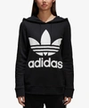 Adidas Originals Trefoil Hoodie In Black