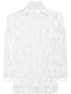 ADAM LIPPES Chantilly lace turtleneck,R18121CY