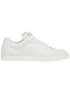 Fendi Crisscross Ff Straps Slip-on Sneakers In White