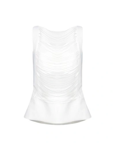 Tom Ford Evening Top In Ivory