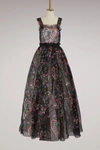 DOLCE & GABBANA LONG SILK DRESS,F68M3T/HS1QB/HNI29