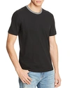 7 FOR ALL MANKIND SHORT SLEEVE RINGER TEE,AM4670F66