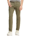 7 FOR ALL MANKIND SLIMMY LUXE SPORT SUPER SLIM FIT JEANS IN OLIVE,AT511994AP
