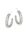 JOHN HARDY Legends Naga Silver Small Hoop Earrings