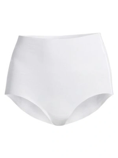 Wacoal Beyond Naked Clean-cut Ribbed Brief 870359 In White
