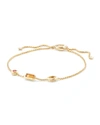 DAVID YURMAN NOVELLA CHAIN BRACELET IN CITRINE, YELLOW BERYL, AND PINK TOURMALINE,PROD207920093