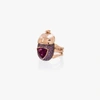 DANIELA VILLEGAS 18K ROSE GOLD MEDIUM RHINO BEETLE SAPPHIRE RING,RGDVRBM12601385