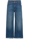 STELLA MCCARTNEY CROPPED WIDE LEG JEANS,496119SKH1312478500