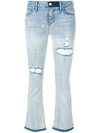 RTA CROPPED FLARE JEANS,WH7151180VINBL12686617
