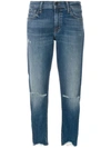 J BRAND CROPPED SKINNY JEANS,JB00113012687603