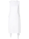 GIVENCHY SLEEVELESS OPEN BACK MIDI SHIFT DRESS,BW200U103C12699181