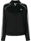 Adidas Originals Sst Matte Zip-up Tricot Track Jacket In Blue